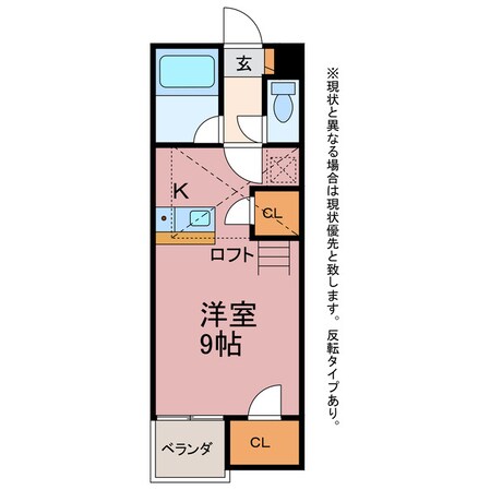 セザンヌ神野新田ⅡⅢの物件間取画像